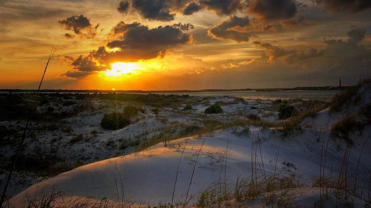 Beautiful sunset at New Smyrna Beach on Thursday, March 5, 2020. (Courtesy of Mitch, viewer)