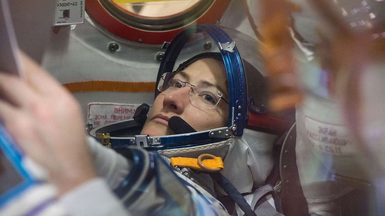 Astronaut Christina Koch Celebrating Birthday in Space