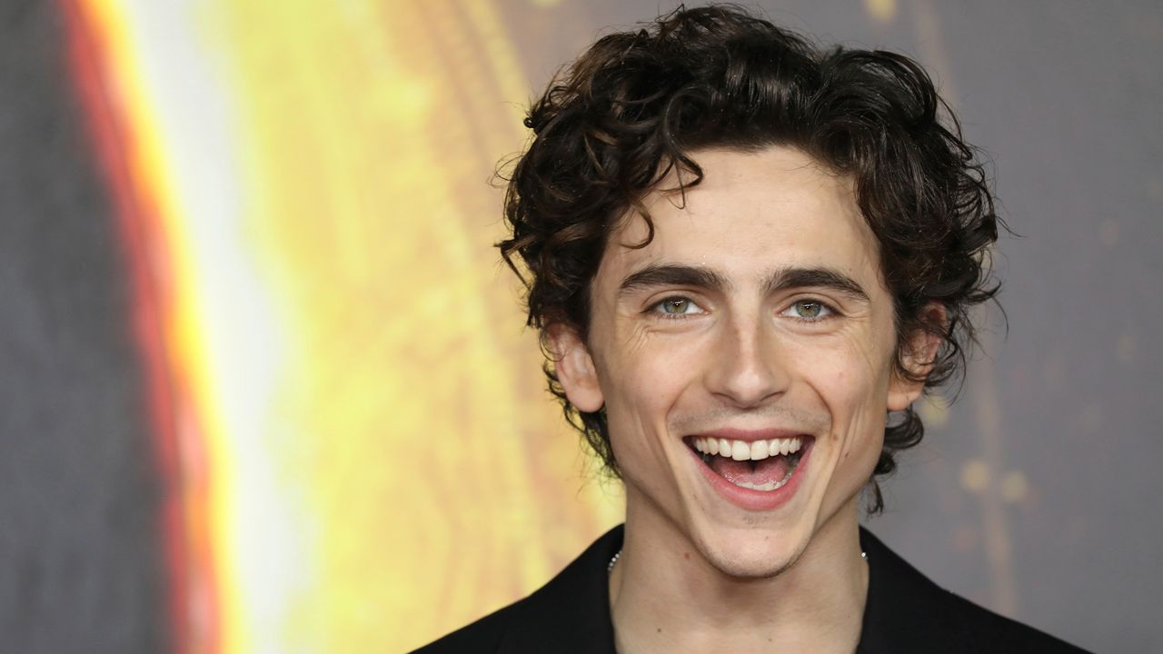 Timothee Chalamet poses for photographers upon arrival at the premiere of the film 'Dune' on Monday, Oct. 18, 2021 in London. (Photo by Vianney Le Caer/Invision/AP)