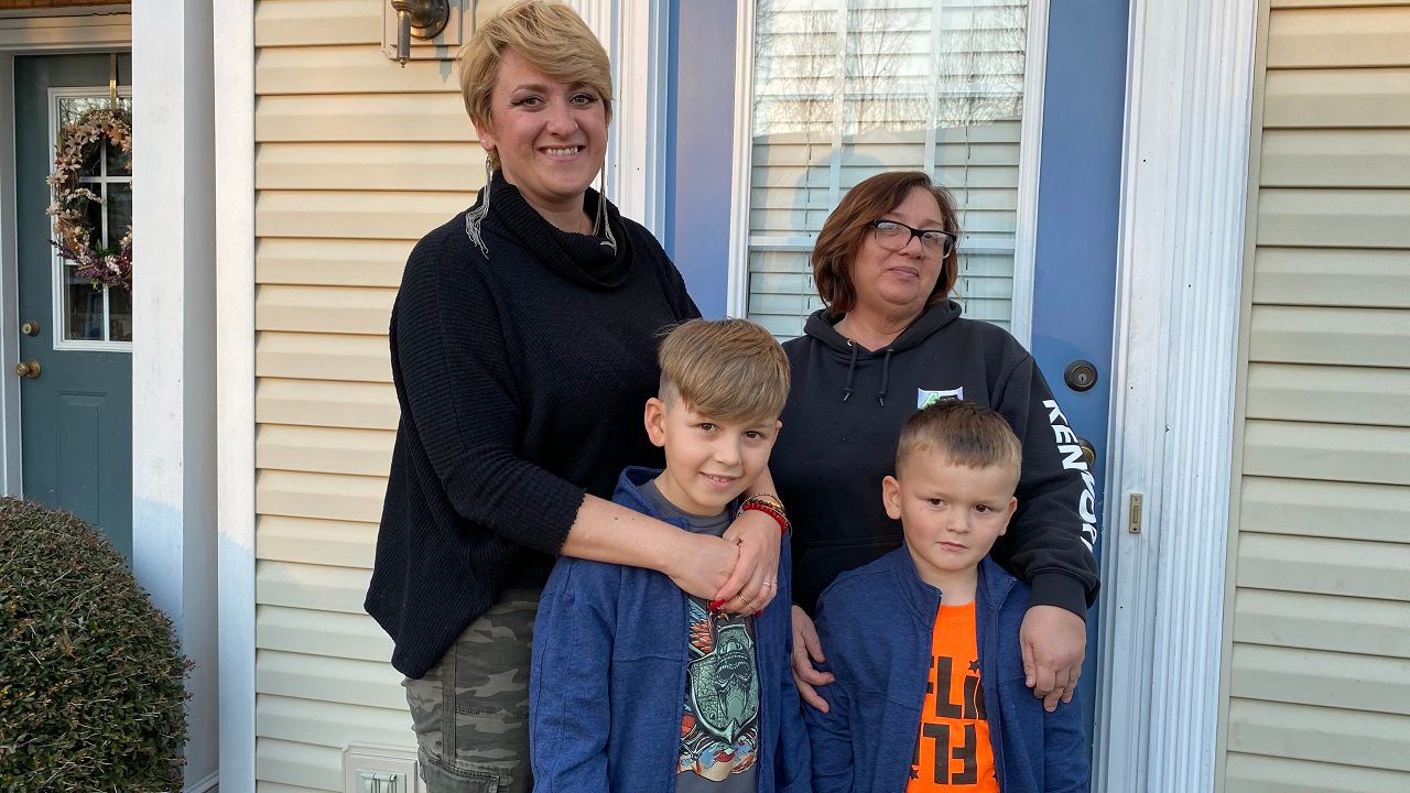 Yevgeniya Minovskaya Spends Time with Mom and Nephews After They Return from New School