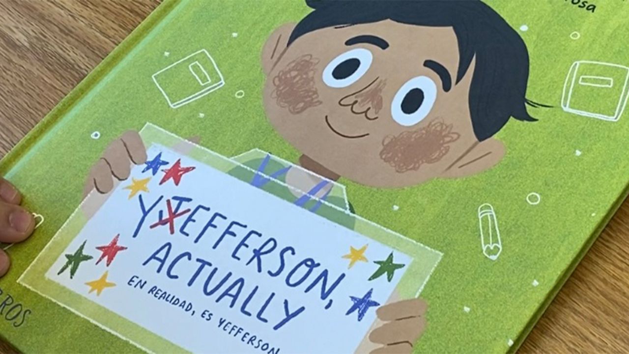 The cover of a children's book
