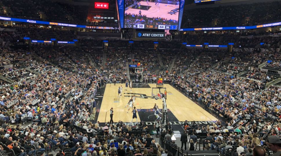 San Antonio Spurs game at the AT&T Center. (Spectrum File)