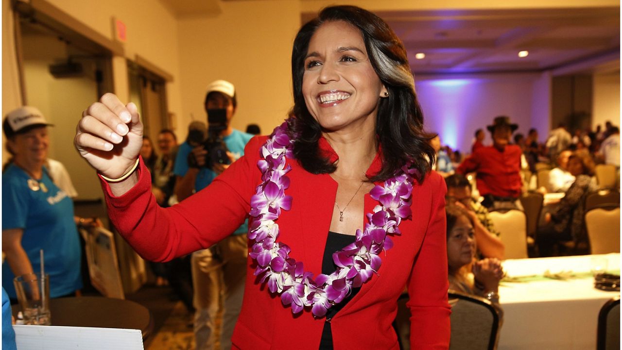 Gabbard has a history of supporting controversial Russian stances. (Associated Press/Marco Garcia)