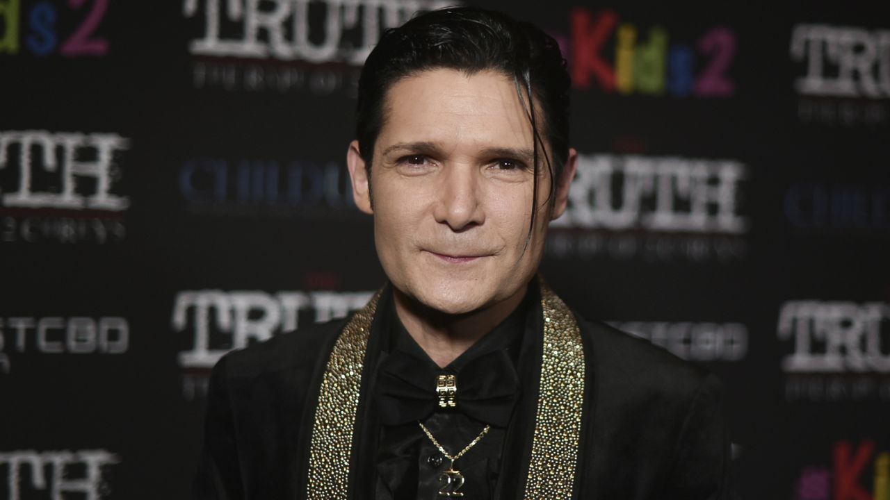 Corey Feldman attends the L.A. premiere of "My Truth: The Rape of 2 Coreys" at the Directors Guild of America on Monday, March 9, 2020, in Los Angeles. (Photo by Richard Shotwell/Invision/AP)