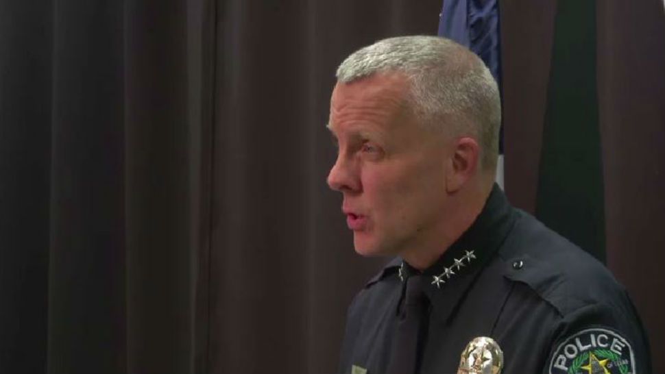 APD Chief Brian Manley Discusses Weekend Shootings