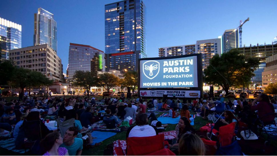 Photo from a previous Movies in the Park event. (Courtesy: Austin Parks Foundation)