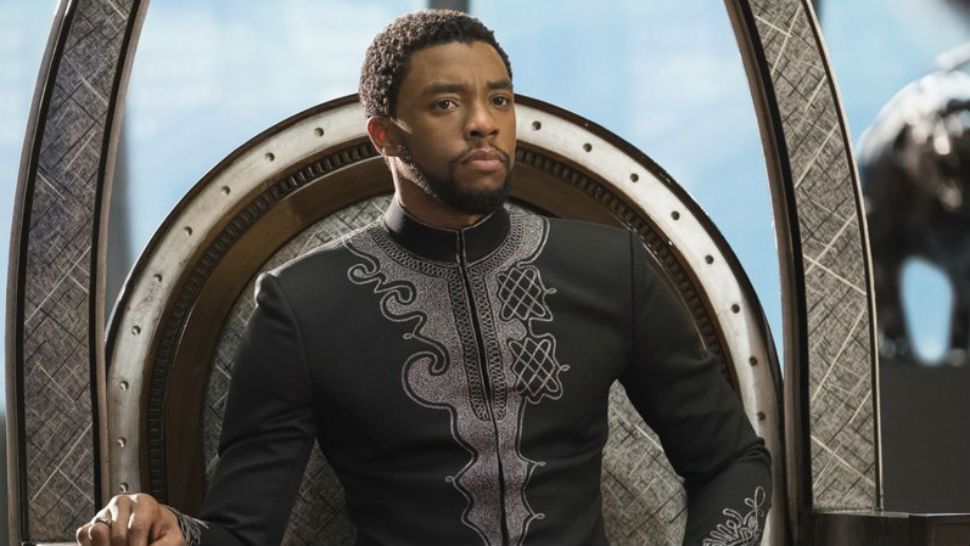 This image release by Disney shows Chadwick Boseman in a scene from Marvel Studios' "Black Panther." "Black Panther" is king of the U.S. box office for the third straight weekend. Studio estimates Sunday march 4, 2018 say the Marvel movie brought in $65 million in the U.S. this weekend, easily outpacing new releases "Red Sparrow" and "Death Wish." (Matt Kennedy/Marvel Studios-Disney via AP)