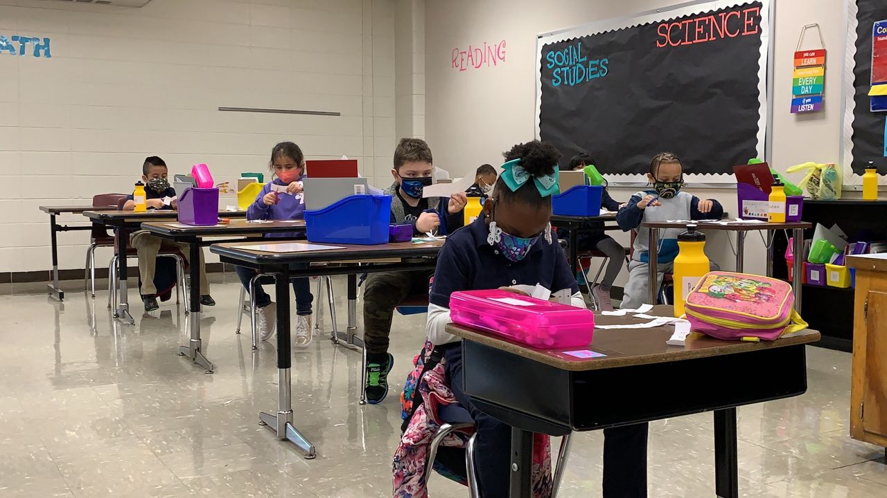 students in a Kentucky classroom