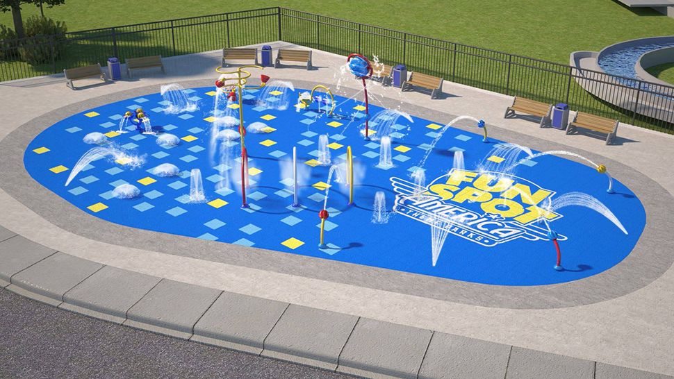 Fun Spot to Open Interactive Splash Pad This Summer