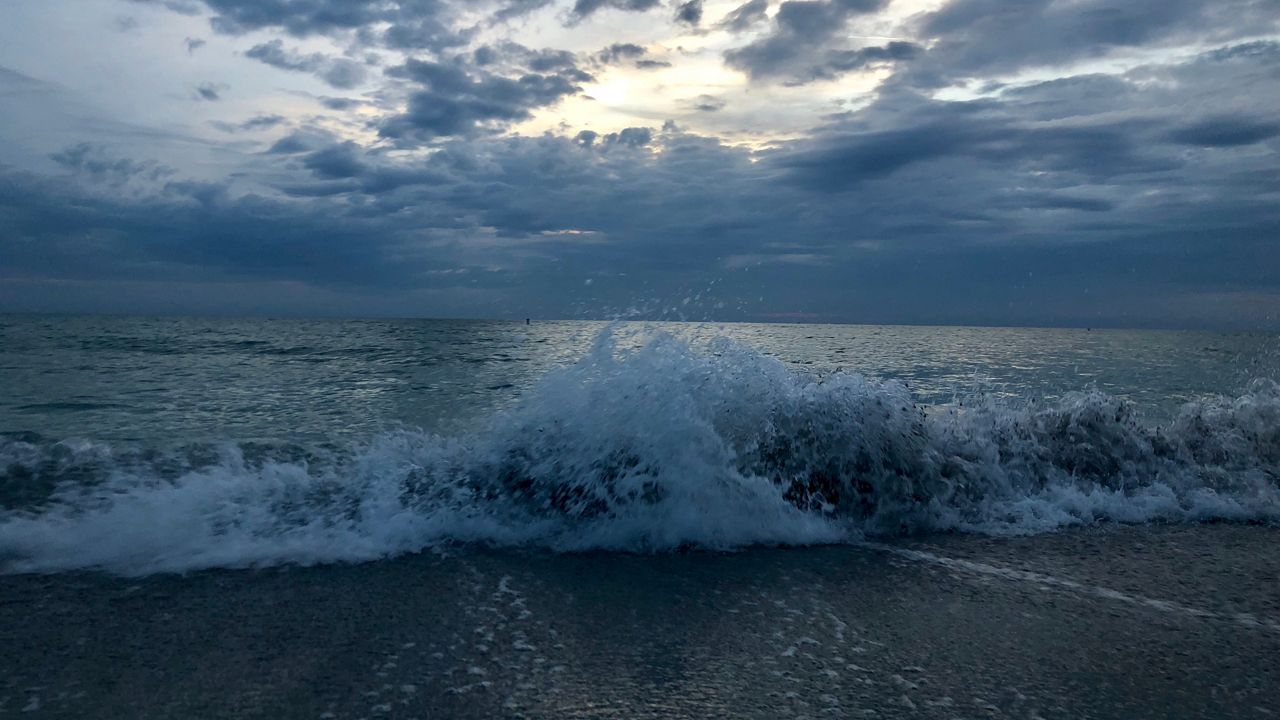 Submitted via Spectrum Bay News 9 app: Cloudy day over St. Pete Beach. (Courtesy of viewer Jodi McLean)