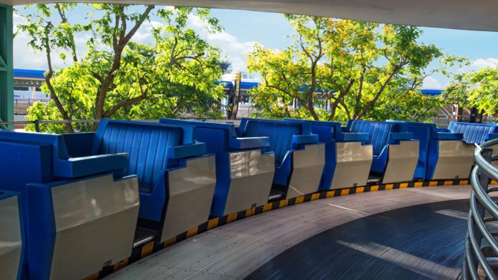 Tomorrowland Transit Authority PeopleMover at Disney's Magic Kingdom. (Courtesy of Disney)