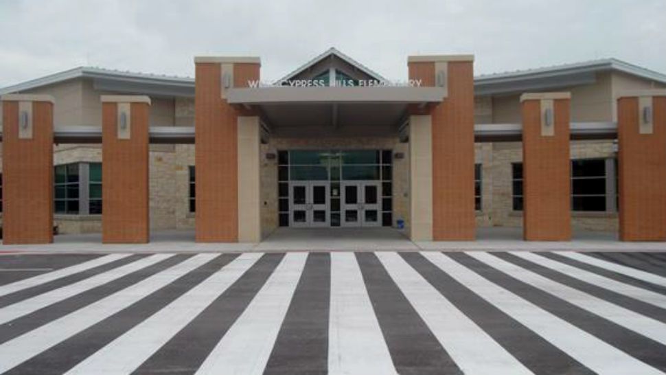 FILE- School from of West Cypress Hills Elementary. Image/Lake Travis ISD
