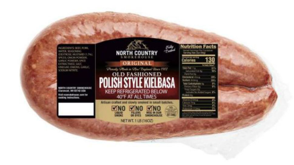 The North Country Smokehouse products being recalled could contain pieces of foreign matter, specifically metal, the USDA says. (USDA)