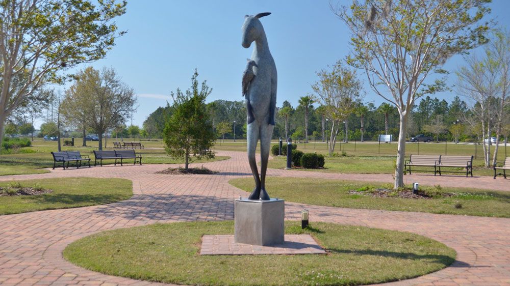 Palm Coast Unveils First Piece in New Sculpture Garden