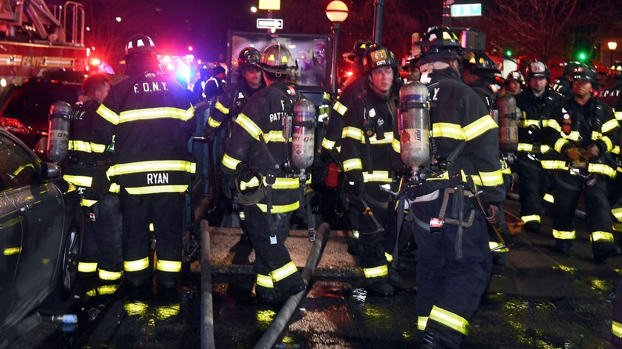 New York City Fire Department (FDNY) - The New York Giants visit