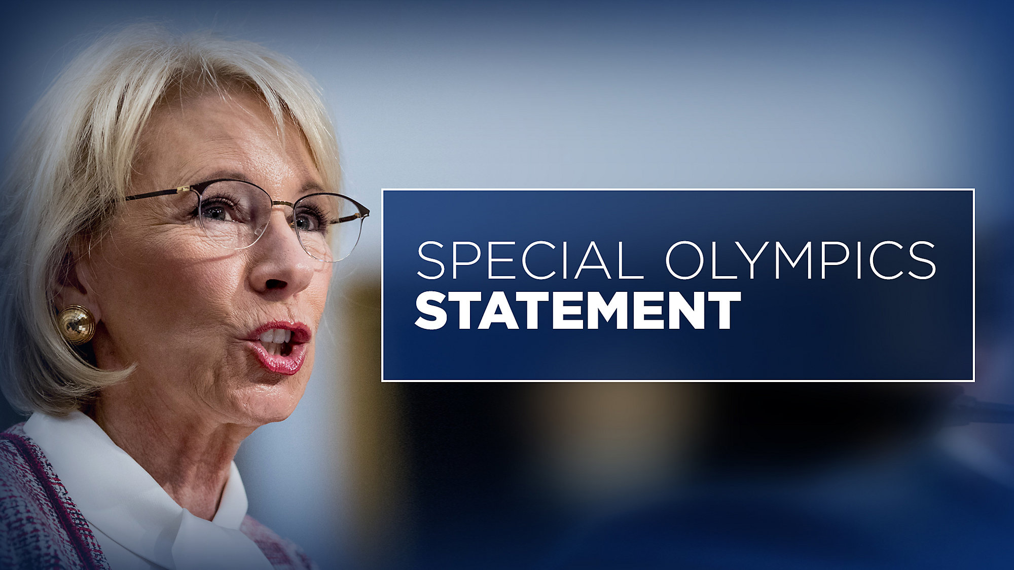 Congress Rejects Much Of Betsy Devoss >> Tampa Special Olympics Athlete Says No To Proposed Cuts Congress Rejects Much Of Betsy Devoss >> Tampa Special Olympics Athlete Says No To Proposed Cuts