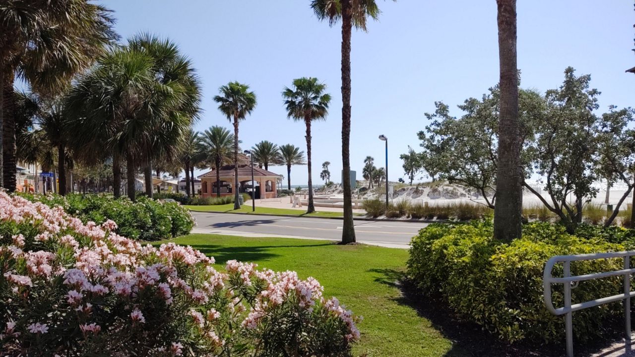 Submitted via the Spectrum Bay News 9 app: Sunny day at Clearwater Beach, Saturday, March 28, 2020. (Courtesy of viewer Debbie G.)