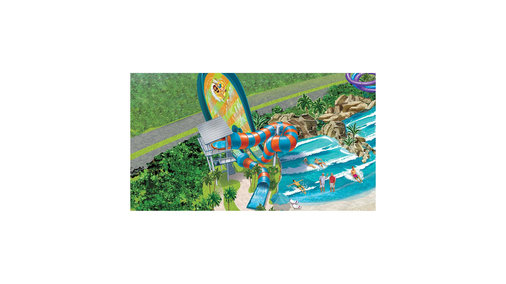 Aquatica Orlando Map