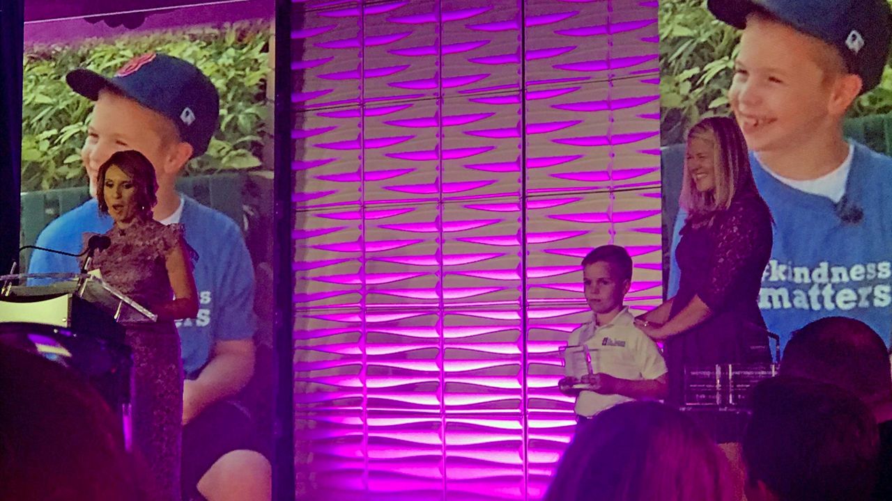 Spectrum News 13's Everyday Hero Matthew Neve won our 'Young Hero of the Year' award. 