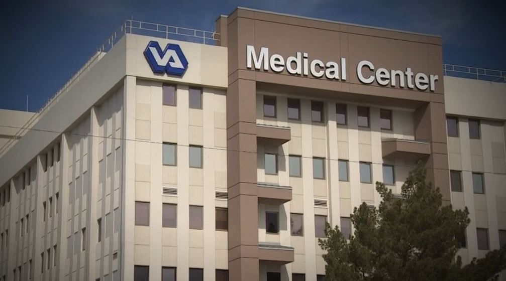 FILE - Front of the VA Medical Center. 