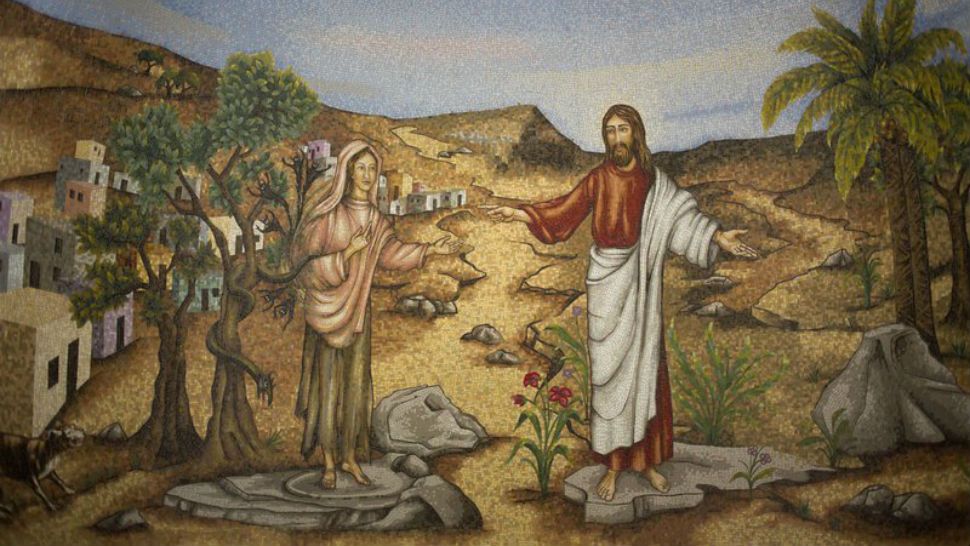 In this Tuesday, March 27, 2018 photo, a mosaic of Mary Magdalene and Jesus at the Magdala center, on the Sea of Galilee in Migdal. Pope Francis took the biggest step yet to rehabilitate Mary Magdalene’s image by declaring a major feast day in her honor, June 22. His 2016 decree put the woman who first proclaimed Jesus’ resurrection on par with the liturgical celebrations of the male apostles.“By doing this, he established the absolute equality of Mary Magdalene to the apostles, something that has never been done before and is also a point of no return” for women in the church, said Lucetta Scarrafia, editor of the Vatican-published “Women Church World” monthly magazine. (AP Photo/Ariel Schalit)