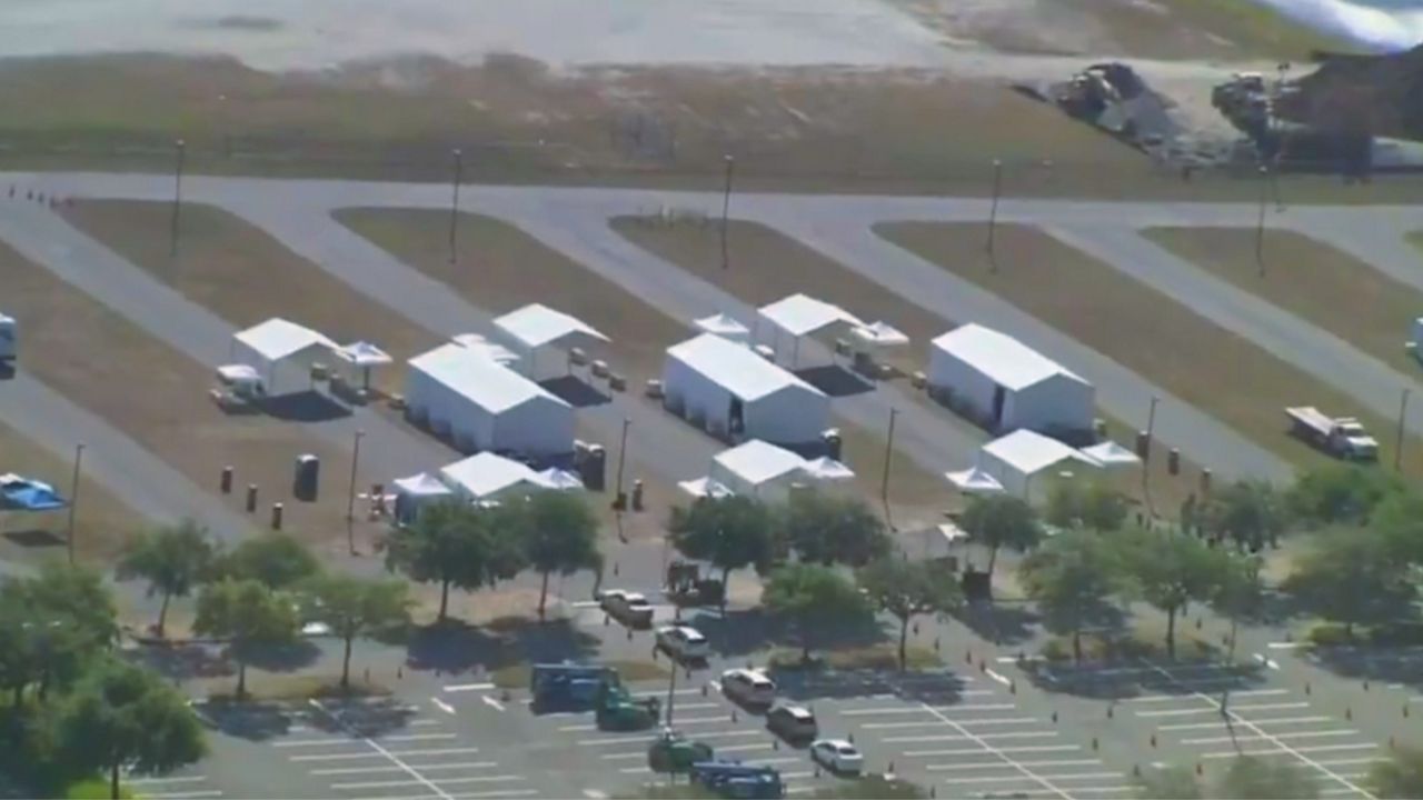 The testing site at the Orange County Convention Center will continue for another week at least. (File)