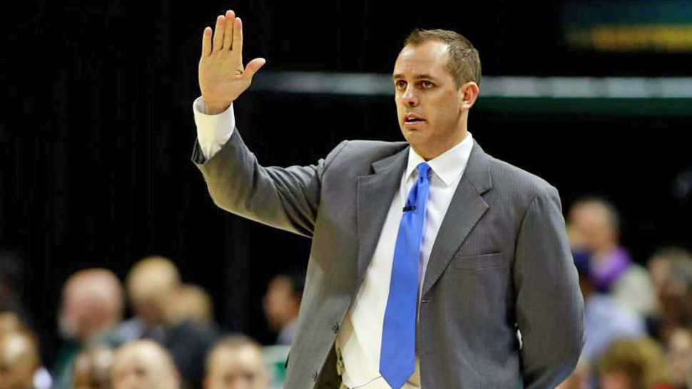Orlando Magic head coach Frank Vogel has been fired by the team. (File photo)