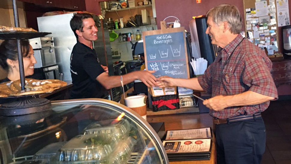 "We started thinking about a cafe that the profits would be used to help people in need," said Josh Taylor, owner of House Blend Cafe. (Julie Gargotta, staff)