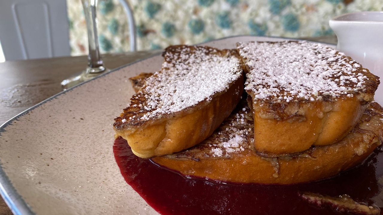 Hampton Social serves up wildberry French toast