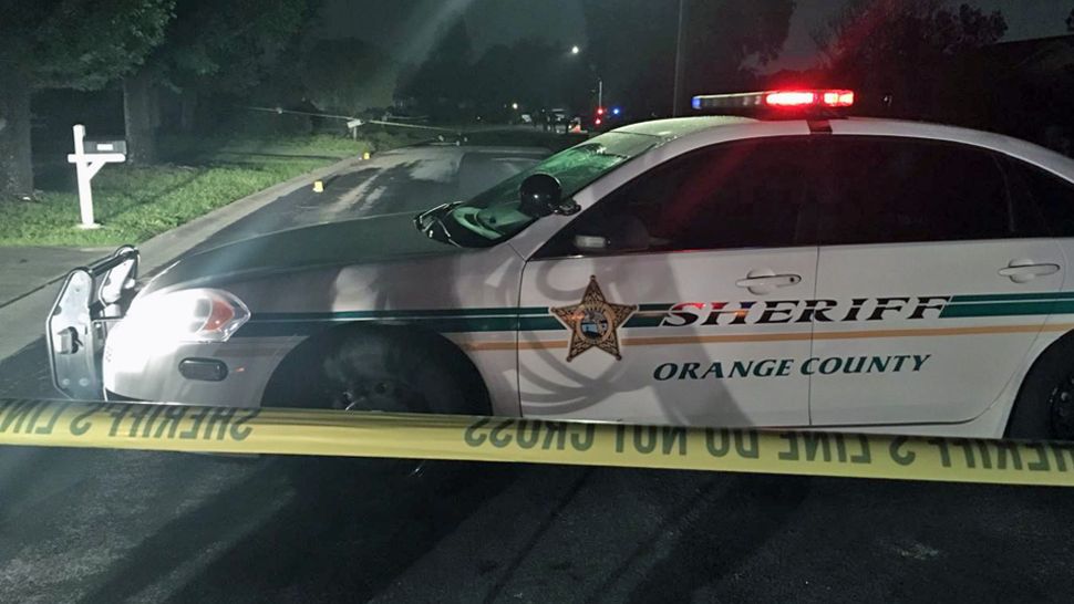 A drive-by shooting left a mother in critical condition on Carousel Road in the Pine Hills neighborhood on Tuesday. (Jerry Hume, staff)