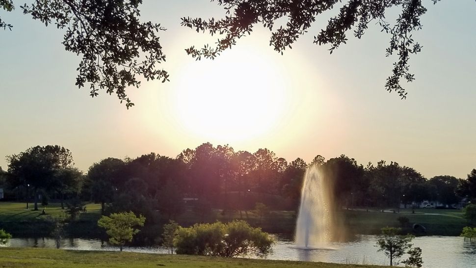 Sent to us via the Spectrum News 13 app: The Villages of Southport saw a beautiful sunset on Wednesday, April 25, 2018. (Luisongo, viewer)