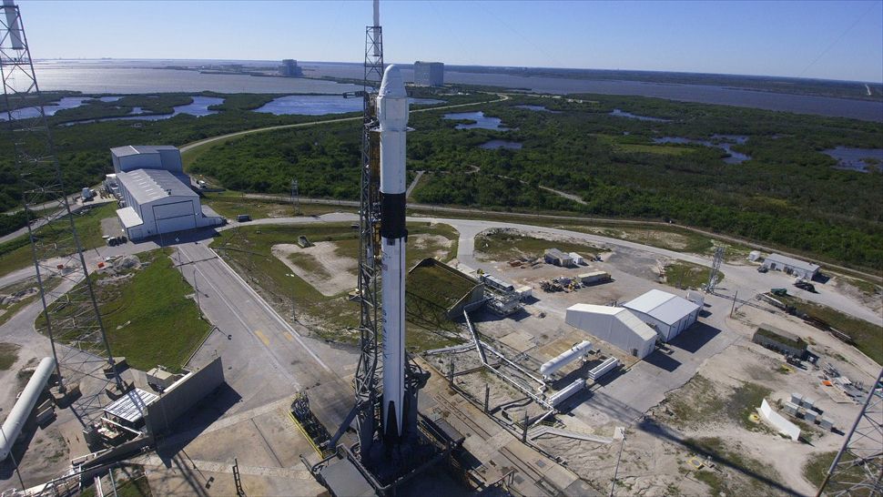 SpaceX's Falcon 9 rocket will take the Dragon to the ISS on Wednesday, May 01, 2019, with supplies and equipment. (NASA)