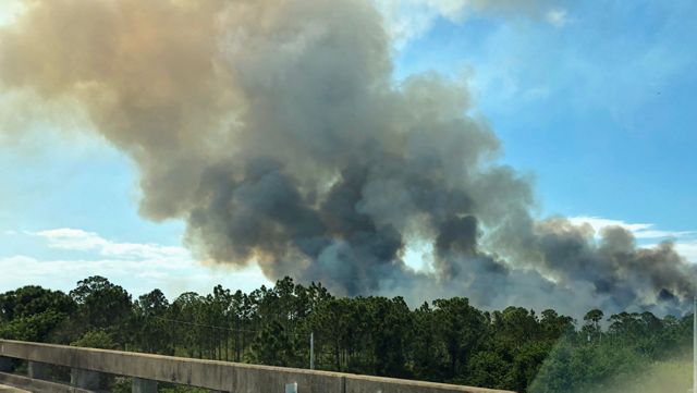 I-95 in Brevard County reopens after being closed due to brush fire