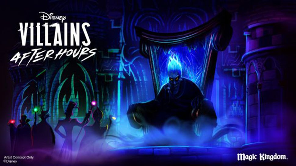 Concept art for the Disney Villains After Hours event. (Courtesy of Disney)