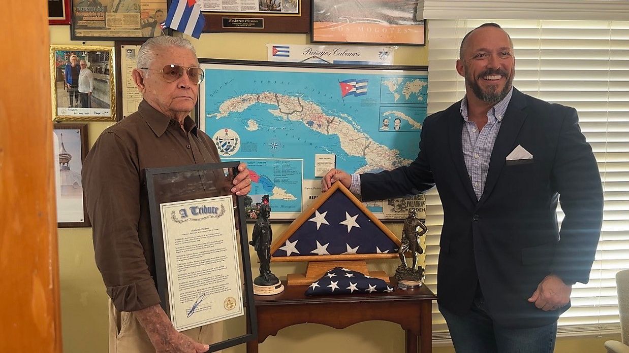 Bay area man honored for his advocacy work for Cuba