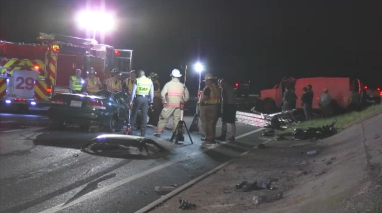 Crash sends multiple people to hospital