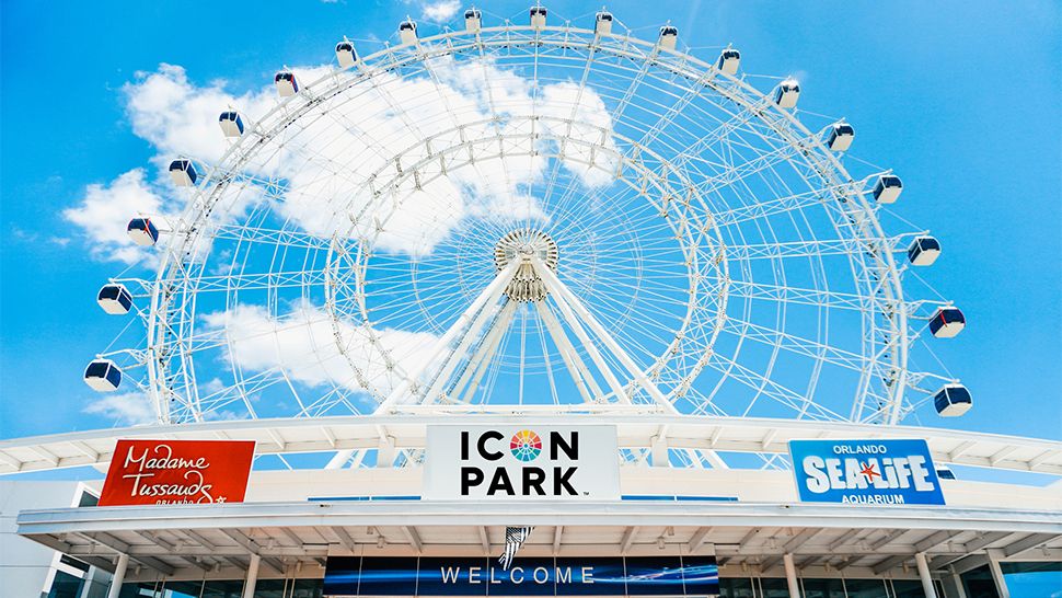 Smaller attractions like ICON Park on International Drive are asking Orange County mayor Jerry Demings' help in getting their businesses reopened soon. (file)