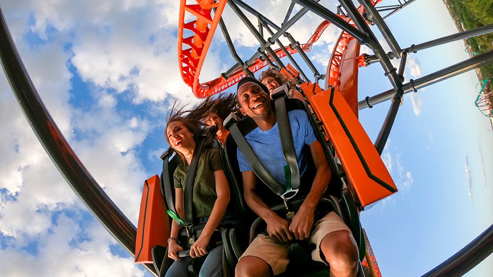 Tigris at Busch Gardens Tampa Bay is in the running for USA Today's 10Best New Theme Park Attractions awards. (Courtesy of Busch Gardens)