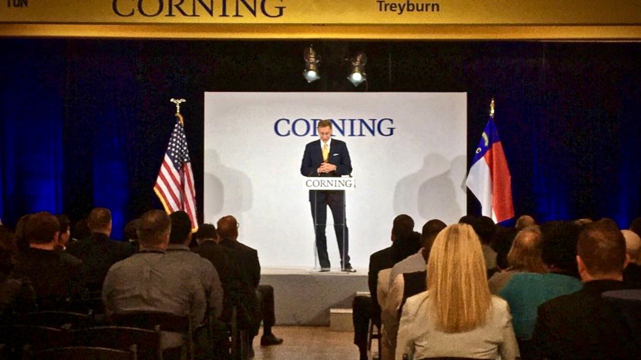 Corning to bring 300 jobs to Durham