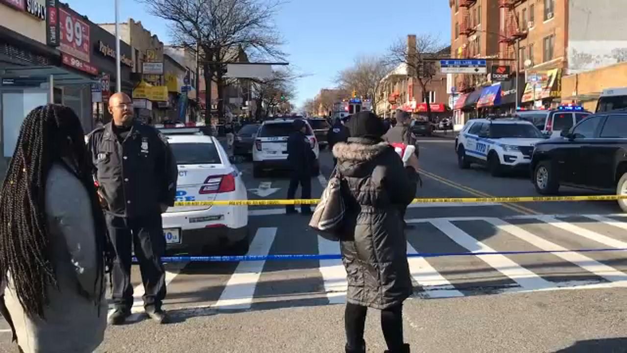Police-involved shooting in Brooklyn, police say.