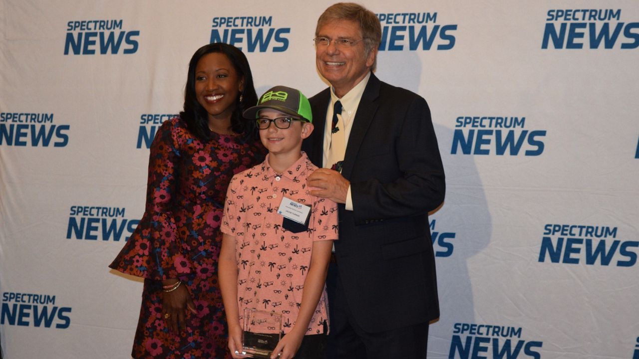 Dozens of our 2018 Everyday Heroes, their friends, family, and loved ones joined us at Pepin's Hospitality Center in Tampa for our annual 'Salute to Everyday Heroes' luncheon. (Kirstin Thomas/Spectrum Bay News 9)