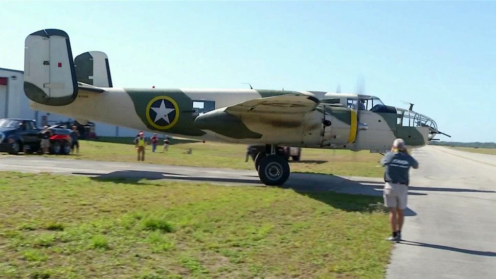 Pictures 'Memphis Belle' on display at Space Coast Air Show