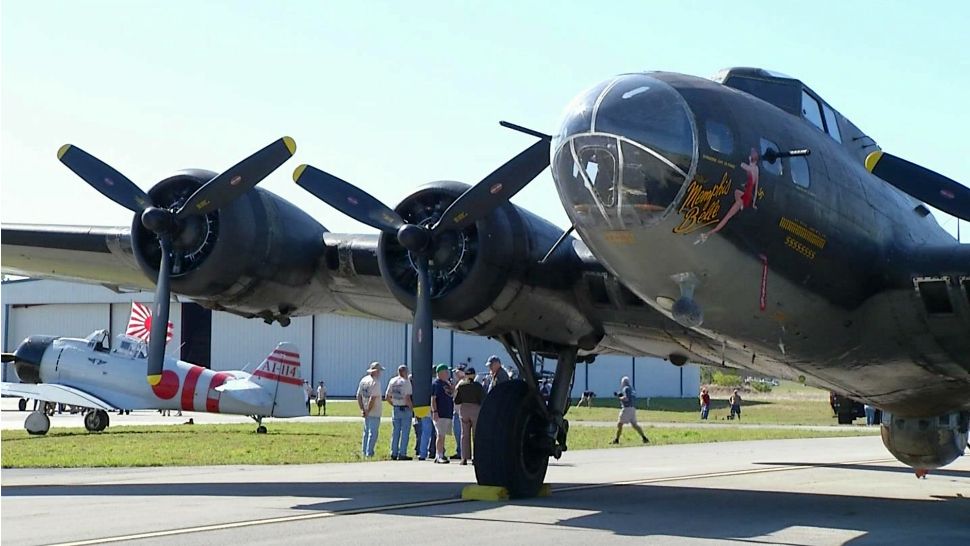 The famous B-17 bomber called "Memphis Belle" is making an appearance at the 2018 Space Coast Air Show, formerly known as the TICO Warbird Air Show. (Jonathan Shaban, staff)