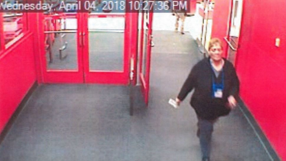 AFD releases surveillance image of woman accused of setting a fire at a Target on April 4. (Courtesy: AFD)