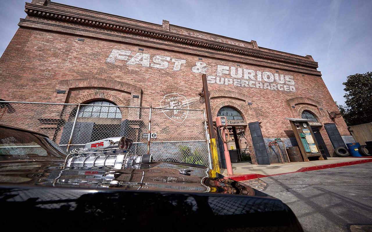 Universal Orlando offered a sneak peek inside the new Fast and Furious -- Supercharged ride. The ride will immerse guests inside the 'Fast' world. (Universal Orlando)
