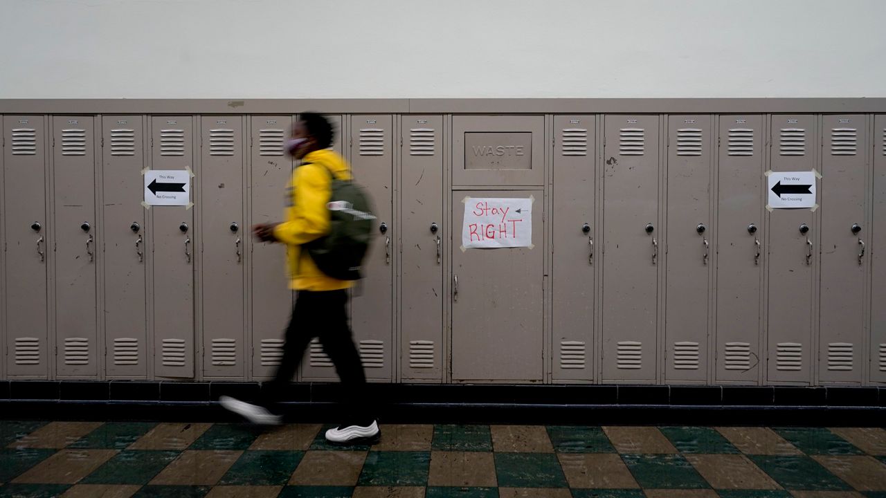 school hallway