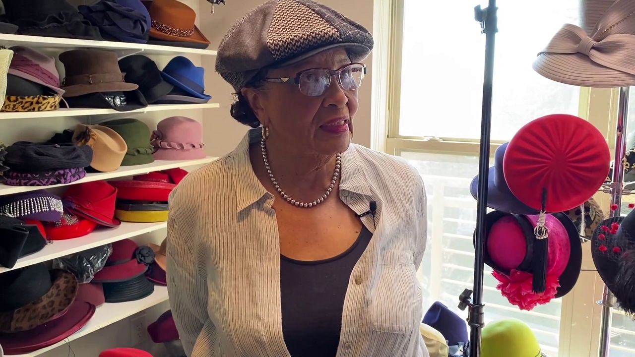 Hats on: Visiting U.S. Rep. Alma Adams and her fashion