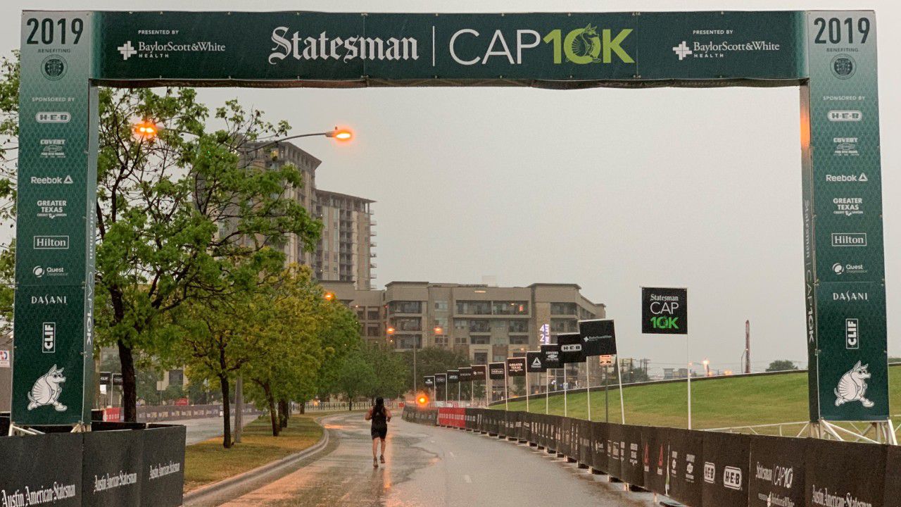 Cap10K Participants Brave Thunderstorm to Race to the Finish Line