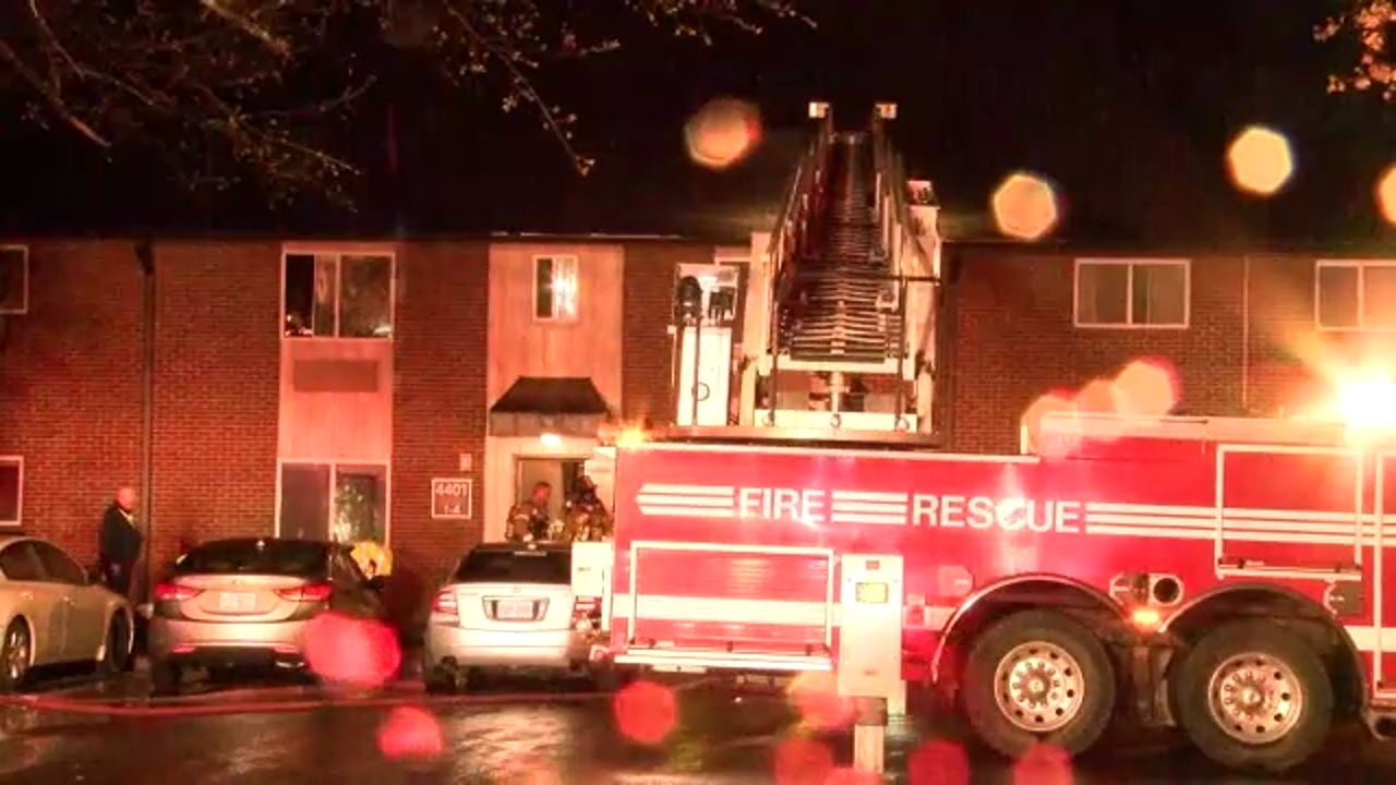 3 people rescued from Charlotte apartment fire