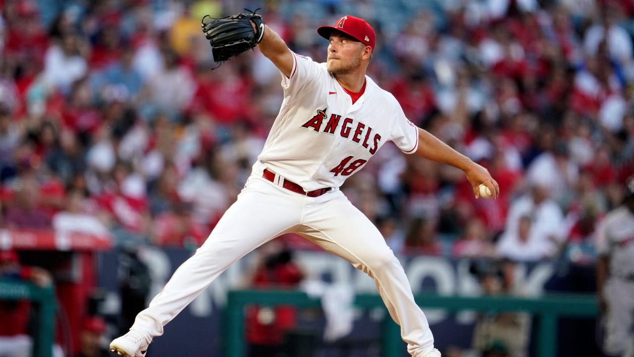 Angels' Reid Detmers continues to struggle in blowout loss to Astros –  Orange County Register